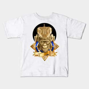 Simio Emperor or Golden Monkey King Kids T-Shirt